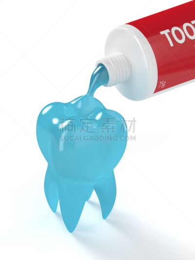 三维图形,白色,牙膏,牙齿,口腔卫生,健康保健,波兰,清新,背景分离,塑胶