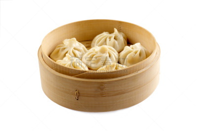 白色背景,中式小笼包,分离着色,白色,有机食品,生食,背景分离,清新,饮食,食品