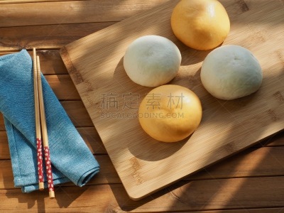 中式小笼包,东方食品,比萨饼,菜豆,涂油烤肉,塞满了的,韩国食物,面包,白色,韩国