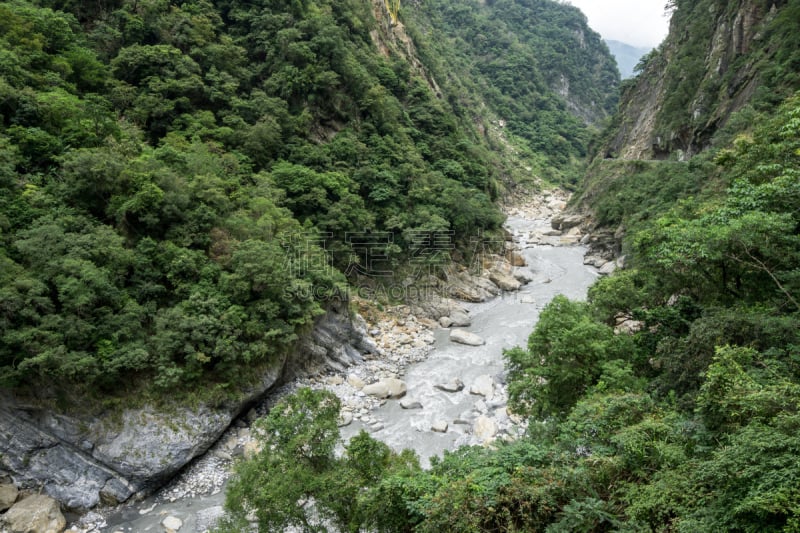 河流,太鲁阁,水,美,公园,沟壑,水平画幅,枝繁叶茂,山,瀑布