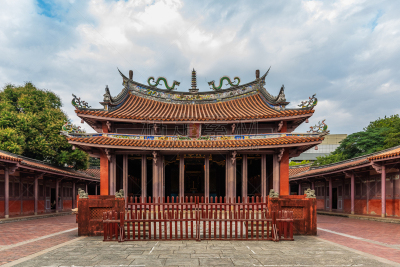 孔子庙,灵性,水平画幅,符号,古老的,户外,龙,孔子,胡青,远古的