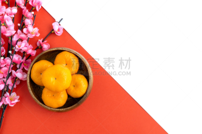 背景,春节,平铺,官吏,多色的,红色,丰富,运气,幸福,华贵