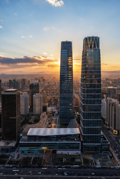 北京cbd,北京,交通,黄昏,公路,现代,商业金融和工业,户外,建筑,金融区