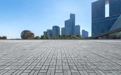 建筑外部,全景,方形画幅,杭州,无人,混凝土,室内地面