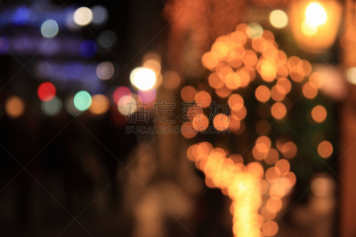 夜晚,城市,路灯,抽象,活力,秘密,暗色,图像处理,华贵,复古风格