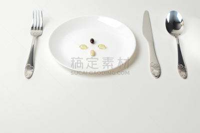药丸,盘子,酸,医疗用品,专心,健康保健,鱼肝油,药,多样,营养品
