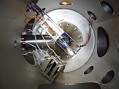 灯丝,真空管,不锈钢,科技,科学实验,真空室,科学家,技术,钢铁,设备用品