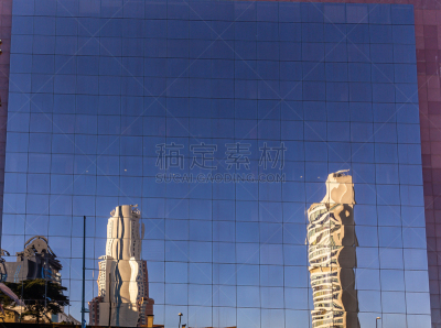 土耳其,伊斯坦布尔,天空,建筑外部,摩天大楼,蓝色,玻璃,明亮,外立面,反射