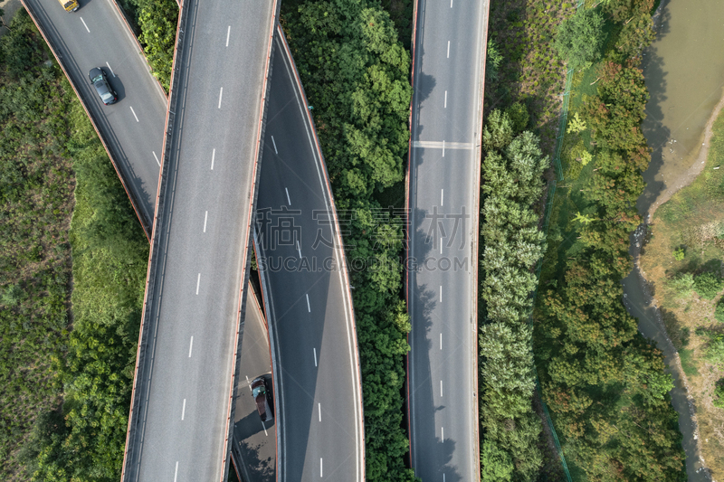 公路,都市风景,卡车,汽车,交通,路口,交通方式,多车道公路,现代,建筑业