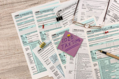 2020,标签,商务,1040税表,税,特写,多色的,信函,平衡,金融顾问