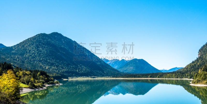 sylvenstein lake,沥青,景观设计,上巴伐利亚,公路,现代,水库,湖,立交桥,户外