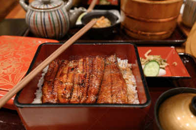 饭碗,日本,格子烤肉,蔬菜,绿茶,厚木板,日本食品,米,蒸菜,茶泡饭