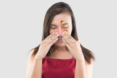 女人,窦,身体不适,鼻窦,寒冷,健康保健,眩晕的,风,环境,头痛