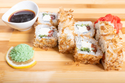 鲔鱼,多样,塞满了的,特写,干燥食品,菜单,日本食品,米,三文鱼,生鱼片寿司