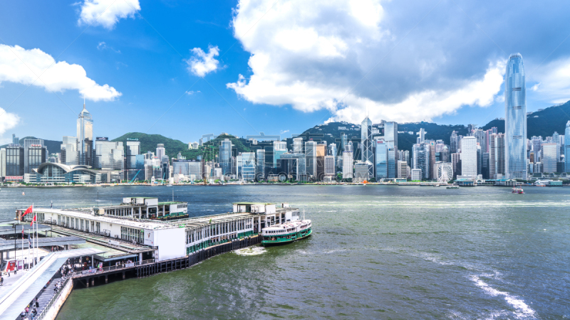 Hong Kong harbour view