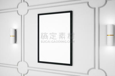 布告栏,室内,极简构图,空的,长椅,地板,模板,想法,走廊,三维图形