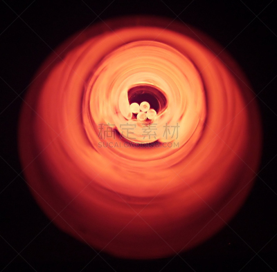 橙色,糖衣蛋糕,玻璃效果,热,科技,彩色背景,科学实验,科学家,温度,现代