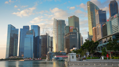 都市风景,新加坡市,城市天际线,市区,夜晚,市区路,旅行者,滨水,新加坡河,著名景点