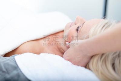女性,女人,中老年人,按摩师,spa美容,部分,华贵,舒服,脚部按摩,仅女人