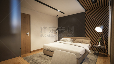 建筑,图像,卧室,数码图形,木隔板,技术,椅子,现代,计算机软件,住宅内部