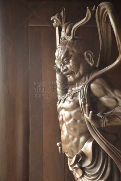 佛教,中国,修道院,铜像,里面,掸邦,神,女神,观音菩萨,户外