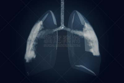 玻璃,香烟,人,烟,人类肺脏,形状,三维图形,透明,暗色