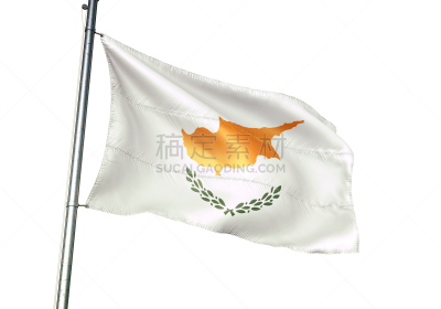 绘画插图,塞浦路斯,三维图形,分离着色,白色背景,水平画幅,纺织品,无人,符号,巨大的