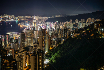 太平山,夜晚,摄像机拍摄角度,商务,戏剧表演,著名景点,东亚,公共建筑,九龙半岛,夏天
