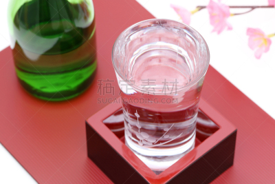 木制,日本青酒,枡,盒子,日本,酒瓶,葡萄酒,一个物体,杯,米