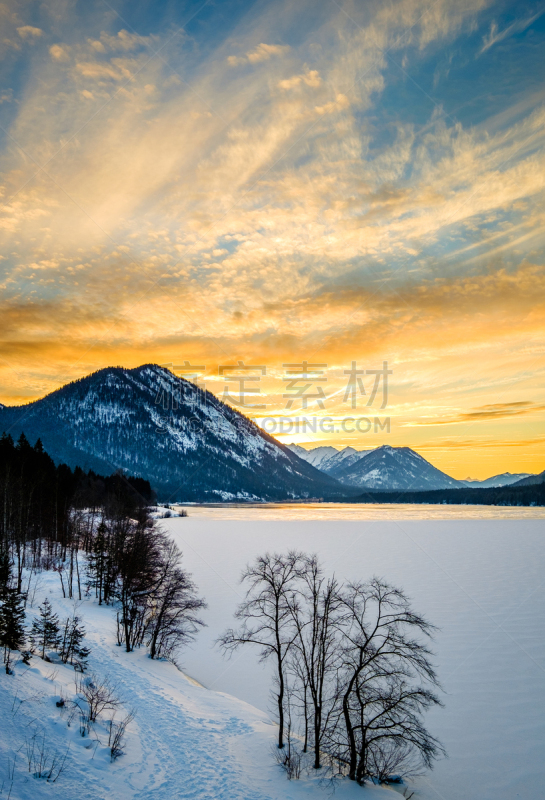 sylvenstein lake,景观设计,上巴伐利亚,公路,水库,湖,立交桥,户外,建筑,山谷