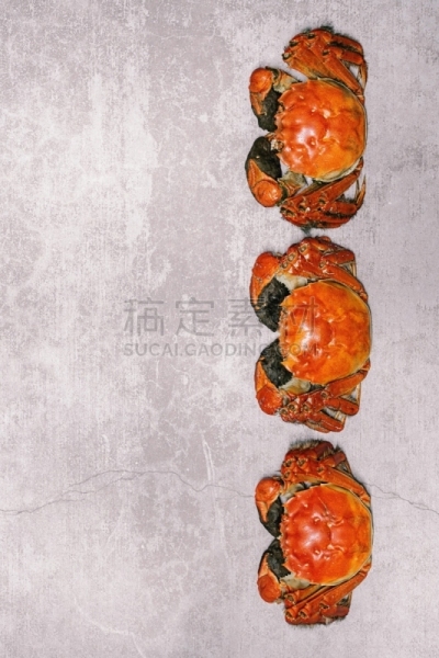 螃蟹,蒸菜,贝壳,白色背景,中华绒螯蟹,蓝蟹,上海,大闸蟹,淡水蟹,东方食品