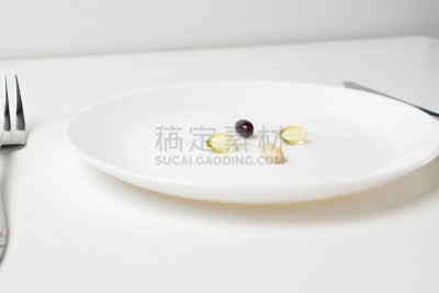药丸,盘子,酸,医疗用品,专心,健康保健,鱼肝油,药,多样,营养品