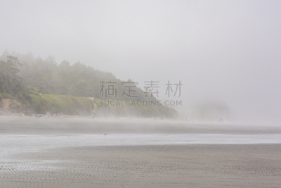 华盛顿州,卡拉洛赫海滩,奥林匹克国家公园,太平洋,沙子,美国,居住区,海滩,西,里面