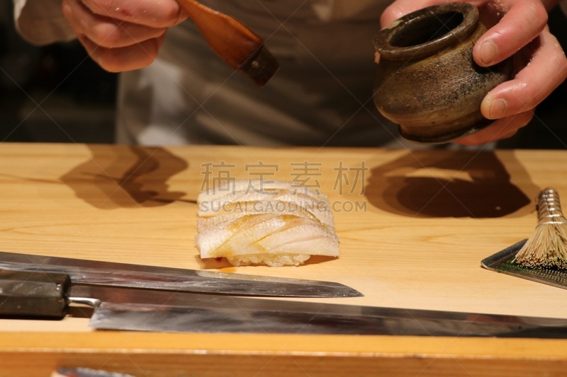 寿司,餐馆,日本,星星,寿司店,米其林,饮料,餐刀,部分,寿司米