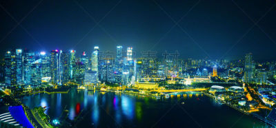 黄昏,新加坡市,cbd,商务,新加坡,现代,著名景点,商业金融和工业,人造建筑,户外