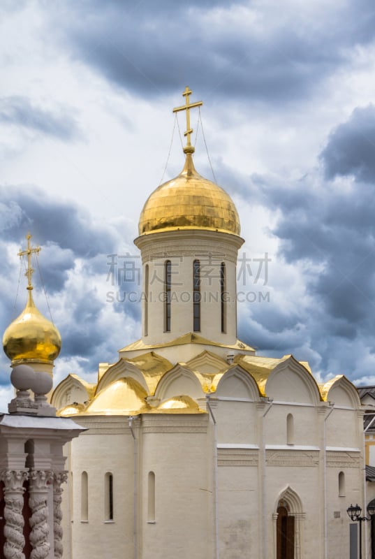 Trinity Cathedral in Sergiev Posad, Russia