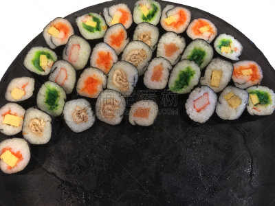 寿司卷,菜单,泰国,稻,三文鱼,生鱼片寿司,鱼类,寿司店,晚餐,红色