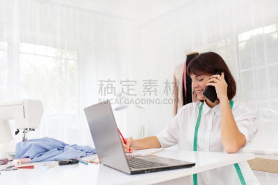 商务,顾客,女商人,青年人,裁缝,工作室,女性,秘密,工作,缝纫