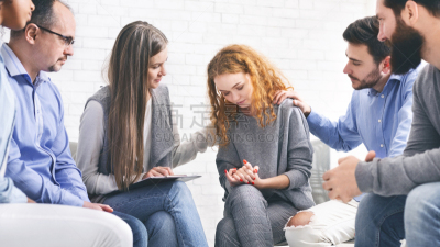 女人,人群,沮丧,心理治疗,专心,健康保健,专业人员,药,婚姻,一致