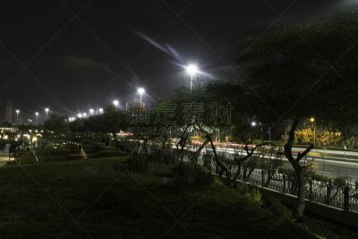 科威特,塔,科威特塔,建筑外部,风景,图像,光轨,波斯湾,无人,户外