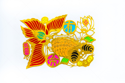 鲤鱼,运气,传统,春节,艺术,汉字,丰收的羊角,装饰