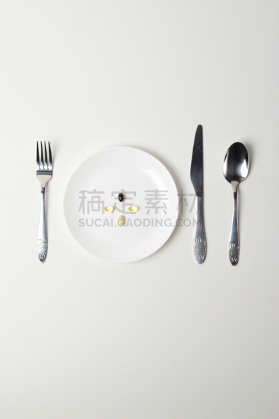 药丸,盘子,酸,医疗用品,专心,健康保健,鱼肝油,药,多样,营养品