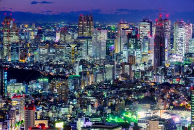 日本,城市天际线,东京,城市生活,台场海滨公园,六本木之丘,海港,曙暮光,现代,著名景点