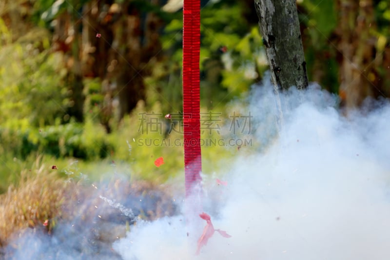 传统,春节,焰火,噪声,传统节日,户外,节日,马来西亚,新的,亚洲