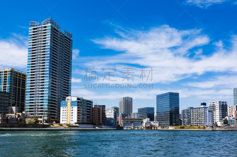 Waterfront and cherry blossom landscape１１