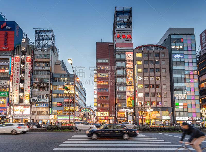 新宿区,夜晚,人,东京,市区路,病房,个性,购物中心,人行横道,群众