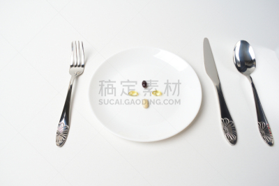 药丸,盘子,酸,医疗用品,专心,健康保健,鱼肝油,药,多样,营养品