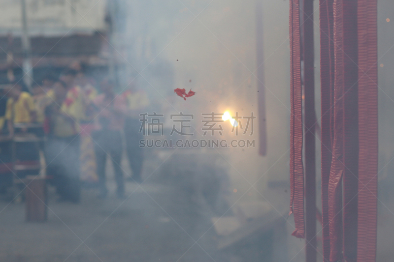 春节,焰火,传统,噪声,传统节日,户外,节日,马来西亚,新的,亚洲