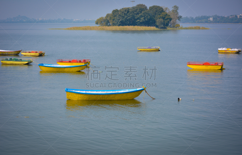 博泊尔,湖,上湖,城市,接力赛,船,马的亚布德拉西,基拉尼,自然界的状态,环境保护