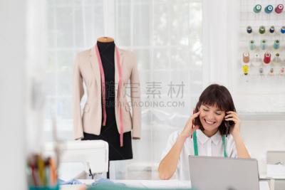 商务,顾客,女商人,青年人,裁缝,工作室,秘密,女性,工作,缝纫